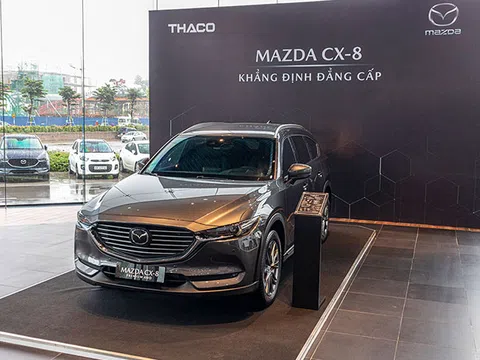Khuyến mãi Mazda tháng 1/2020: Mazda CX-8 tiếp tục ưu đãi 100 triệu đồng đón Tết